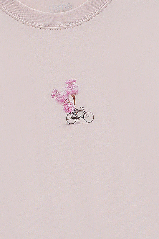 LIGHT PINK CANDY FLOSS TEE