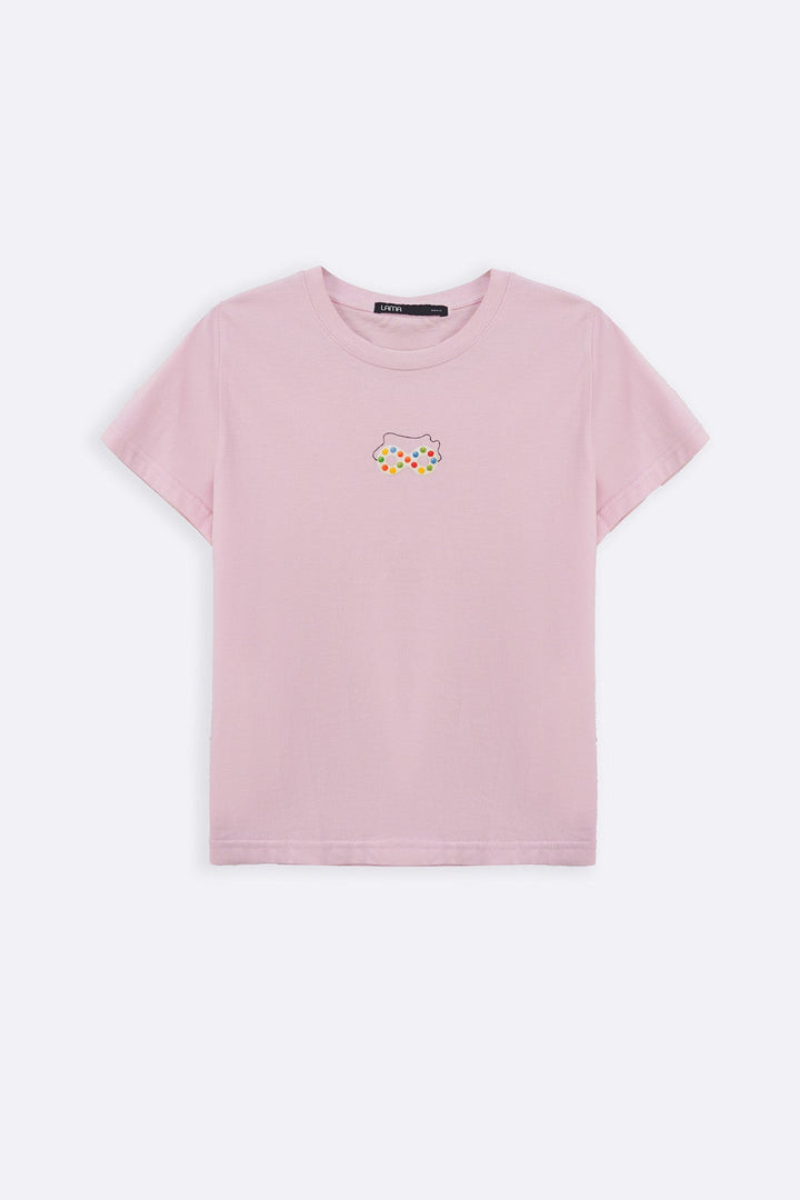 LIGHT PINK BUNTIES TEE