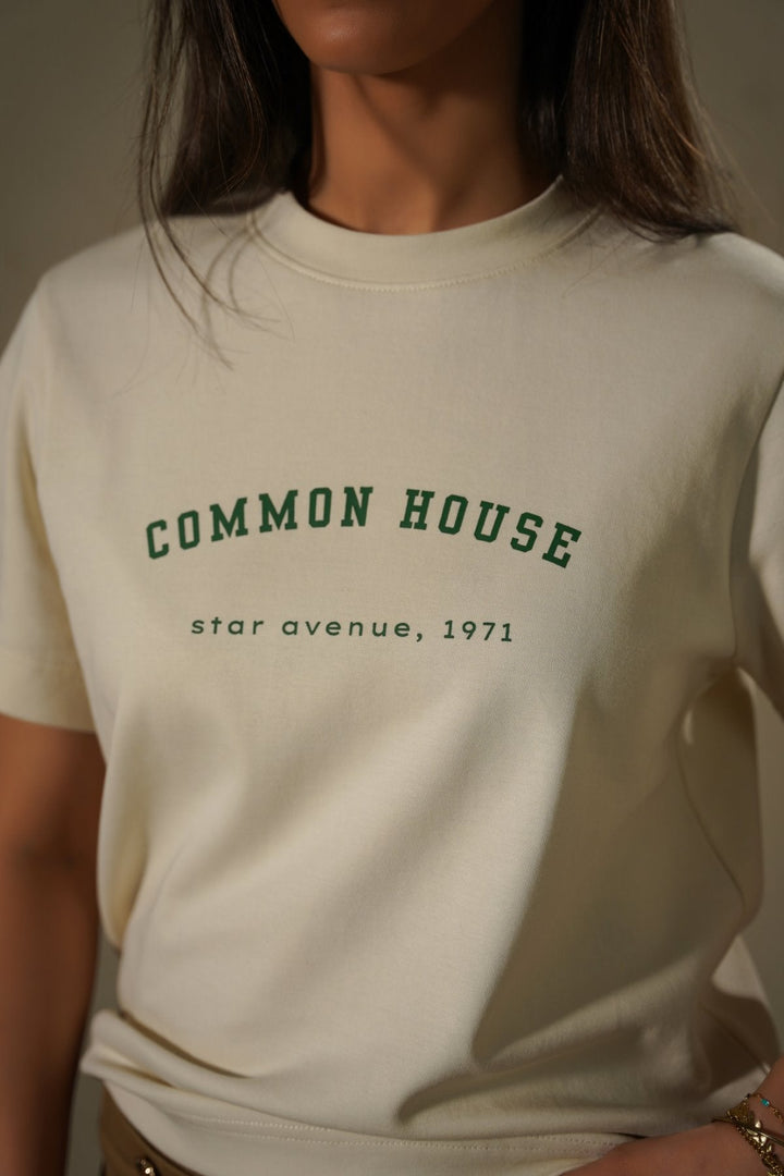 IVORY COMMON HOUSE TEE