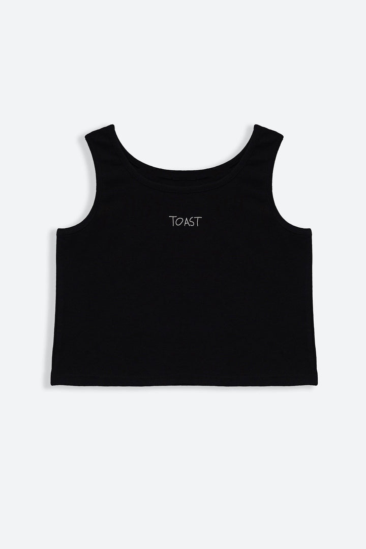 BLACK BASIC SHORT TANK