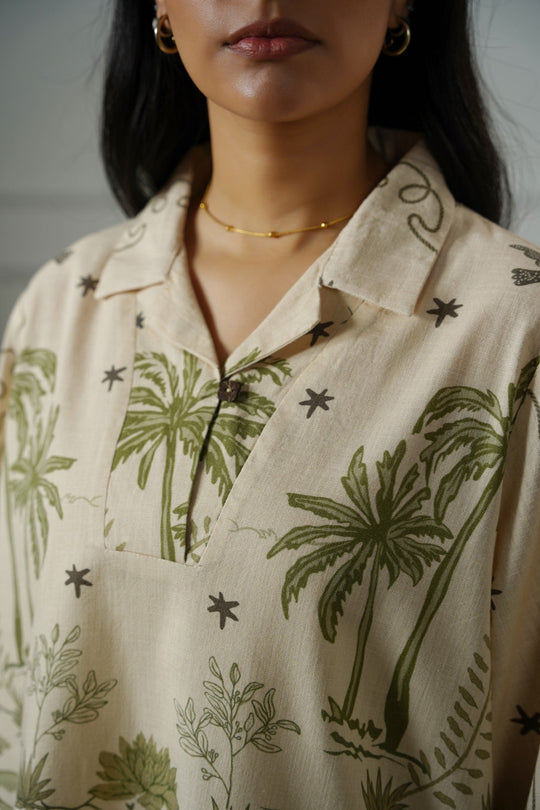 ECRU CALL OF THE SEA SHIRT