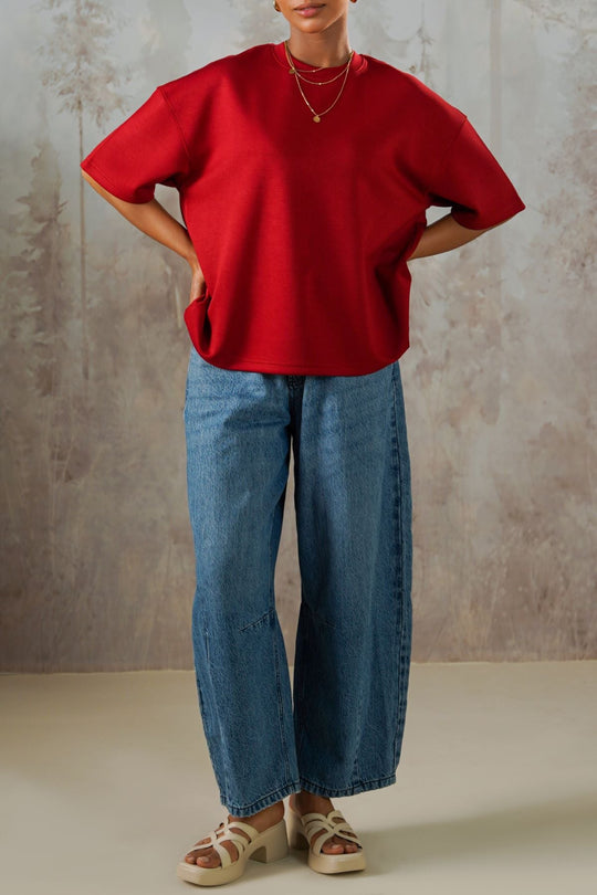 RED DRAFT STUDIO TEE