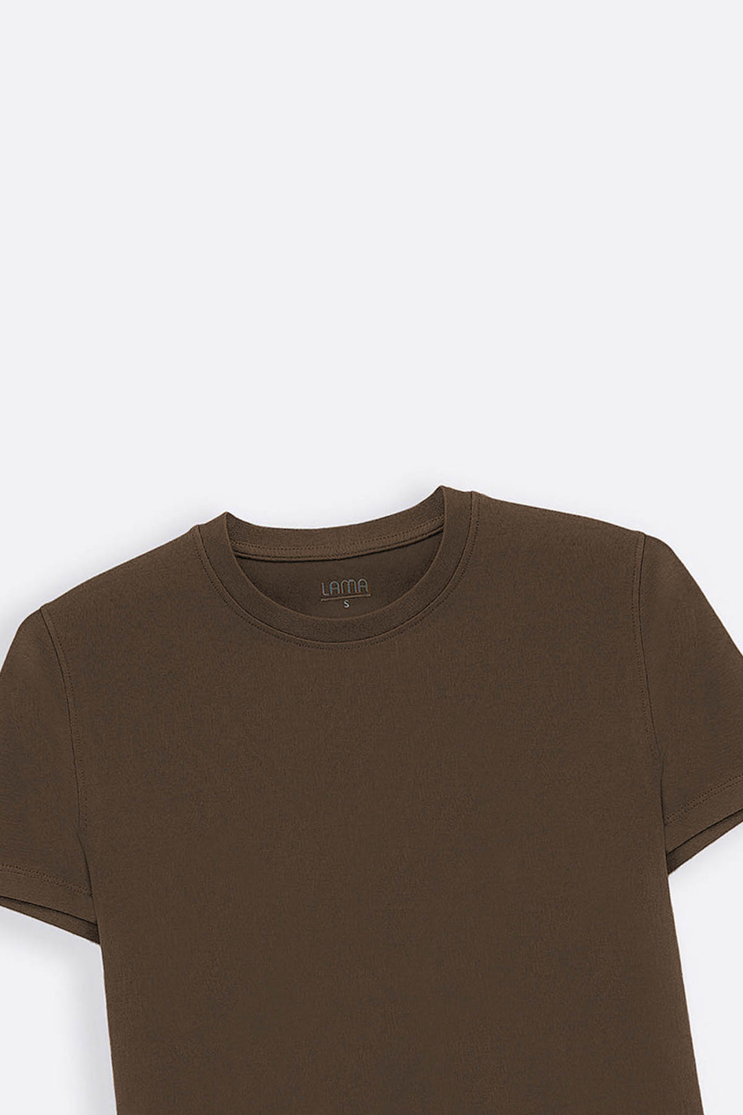 BROWN CASUAL EVERYDAY TEE