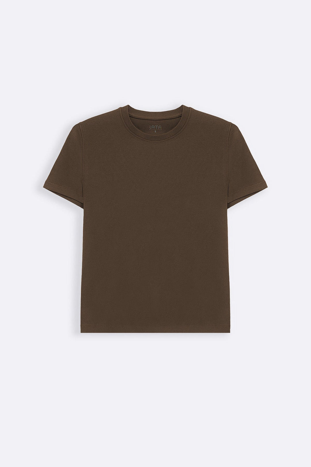 BROWN CASUAL EVERYDAY TEE