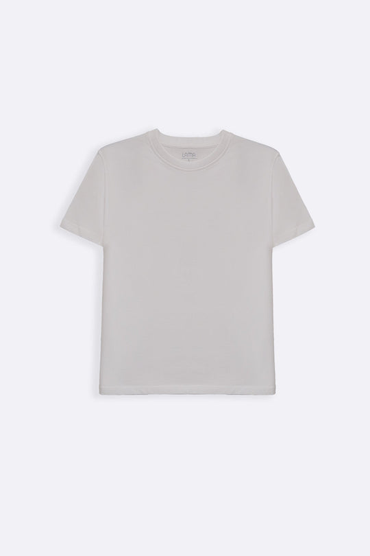 WHITE CASUAL EVERYDAY TEE