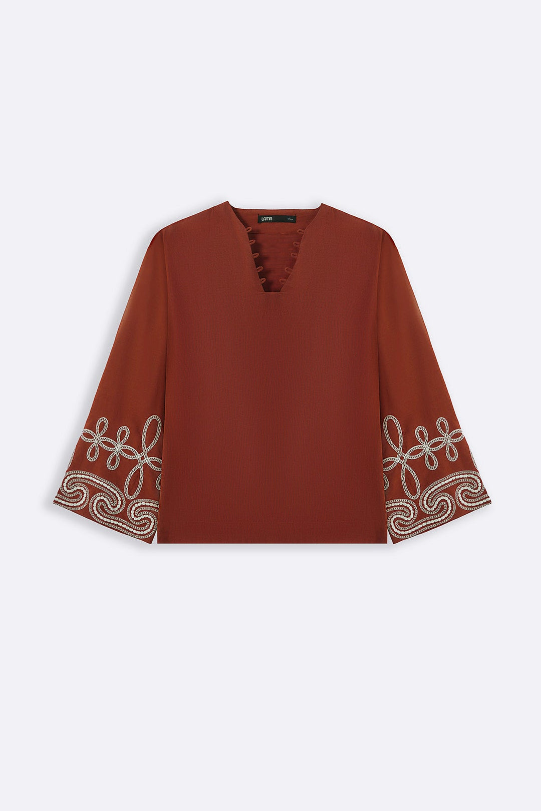 RUST WINE KORU TUNIC