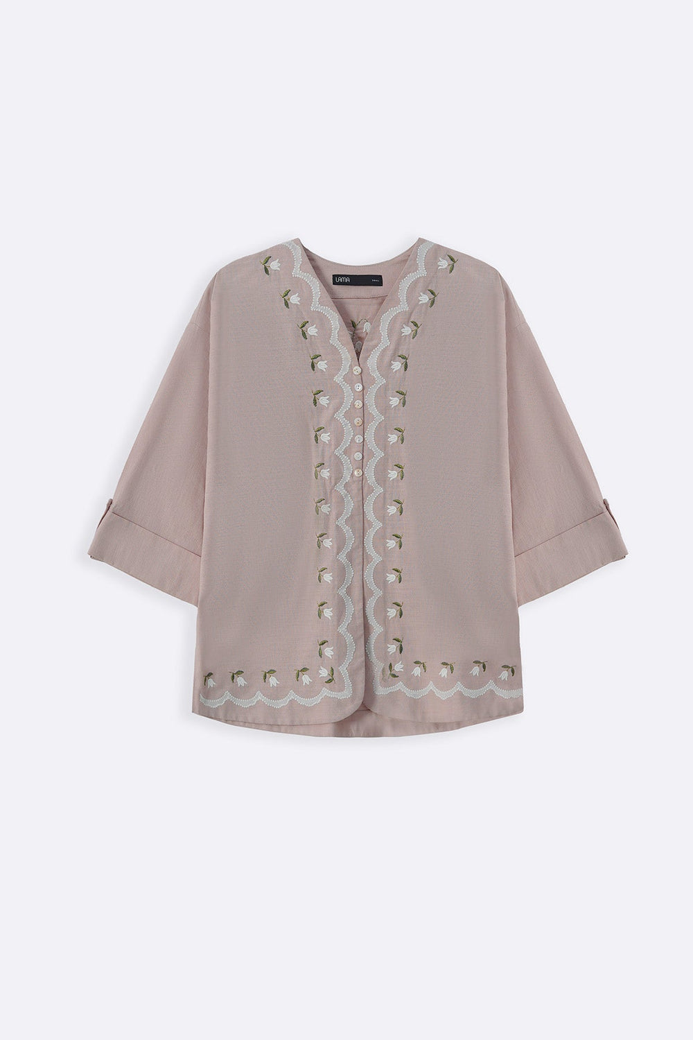 PINK BELL FLORAL SHIRT