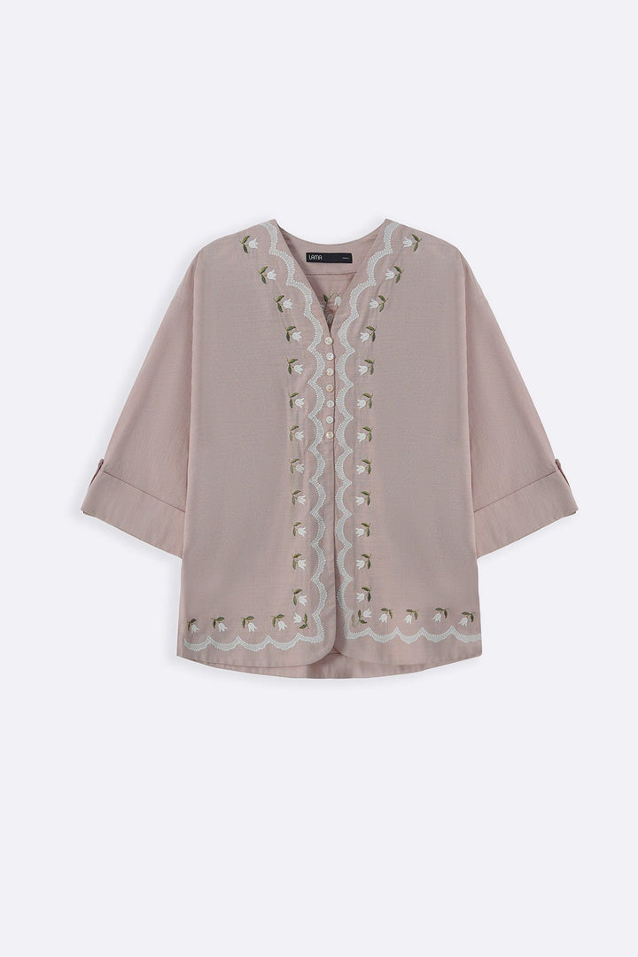 PINK BELL FLORAL SHIRT
