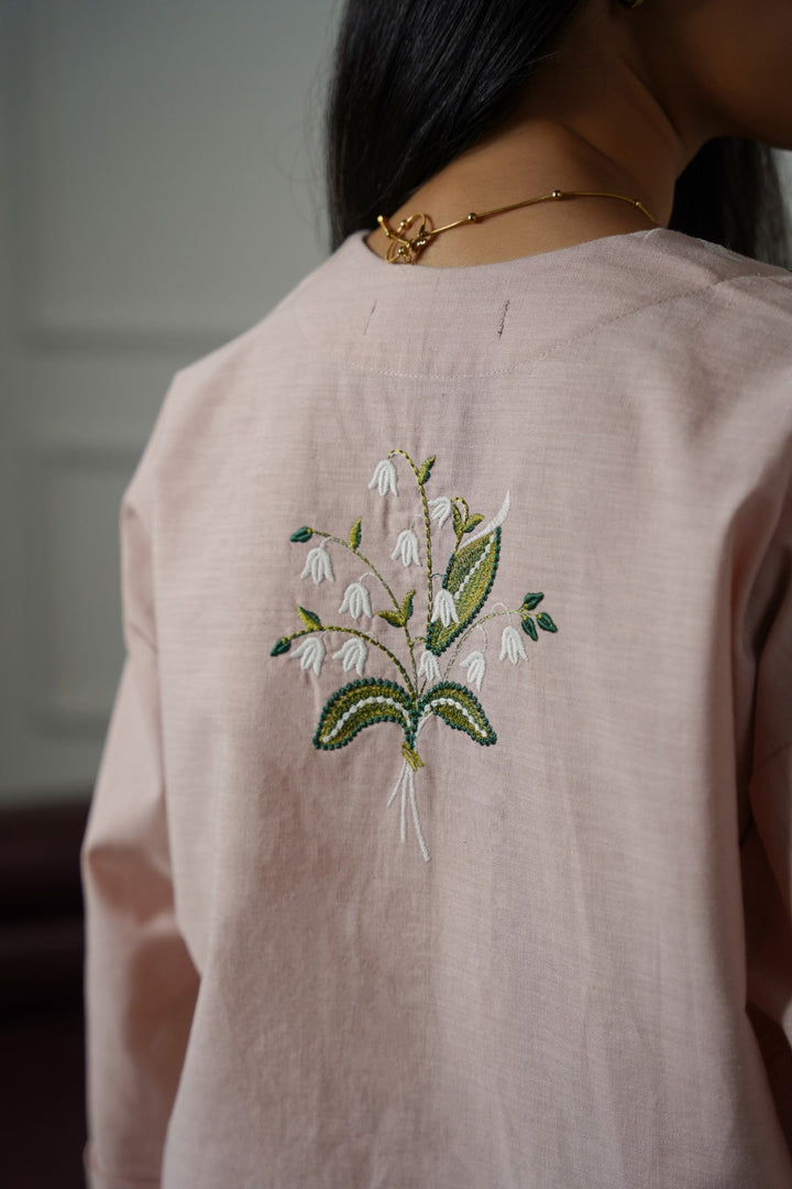 PINK BELL FLORAL SHIRT