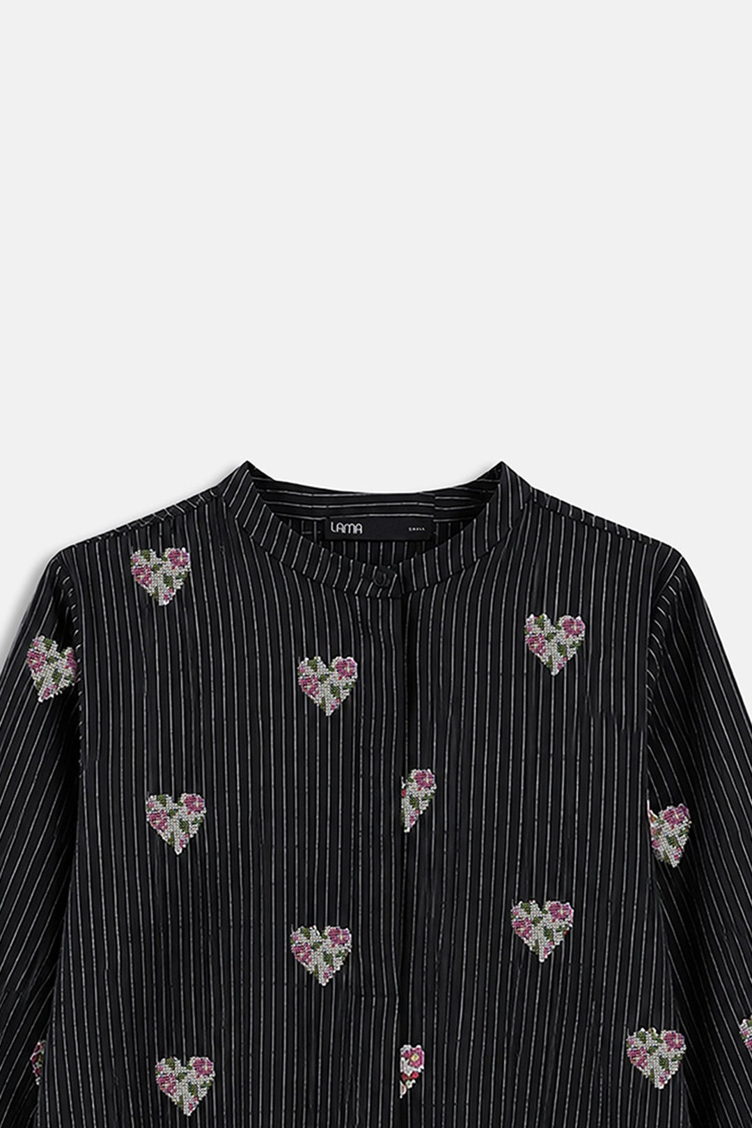 BLACK-HEARTS COTTON-LINEN TUNIC