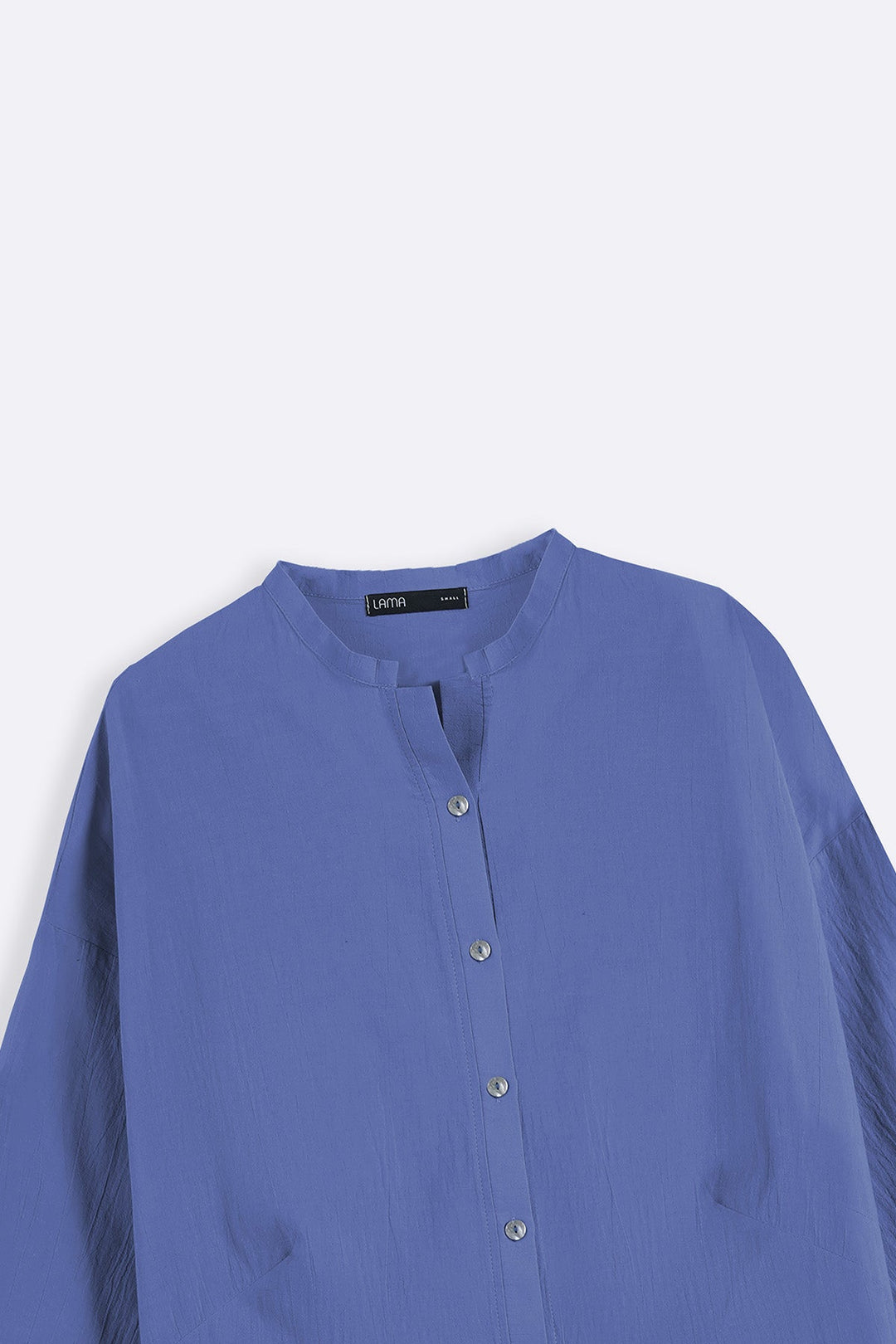BLUE EVERYDAY FEATHER COTTON TUNIC