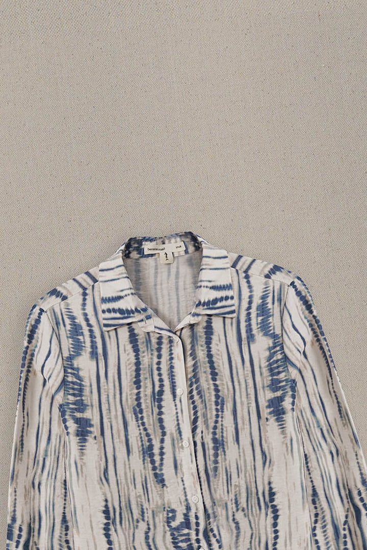 BLUE MONO TIDE SHIRT