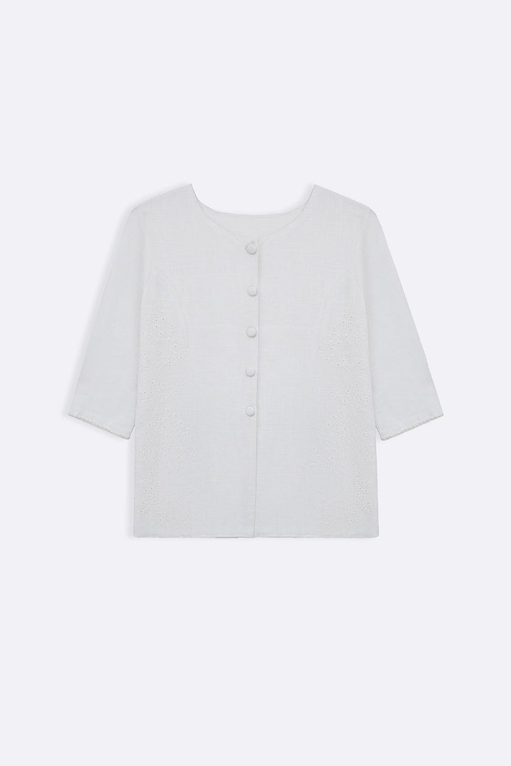 ARTISAN LINEN-COTTON TUNIC