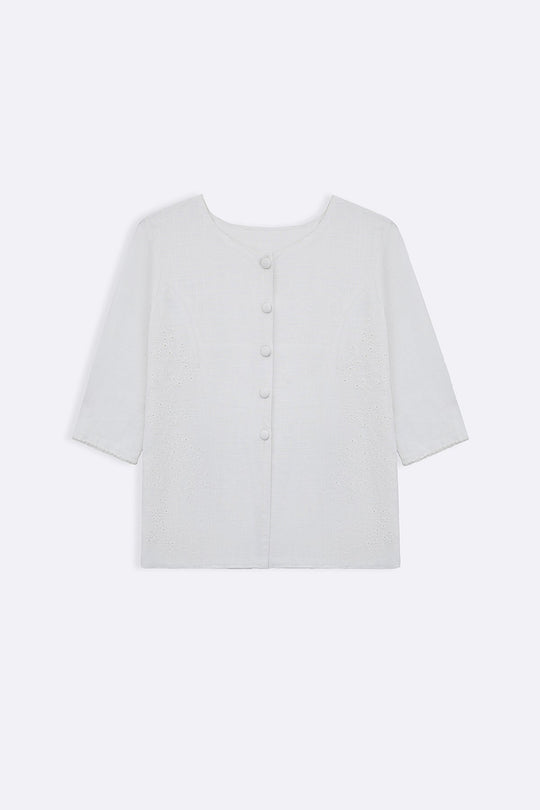 ARTISAN LINEN-COTTON TUNIC