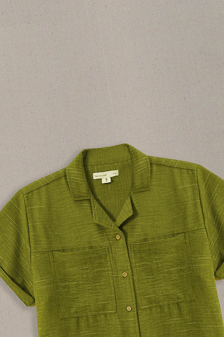 OLIVE OLIVE ROUTE SHIRT