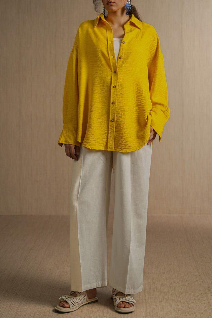 YELLOW SUNWASH SHIRT