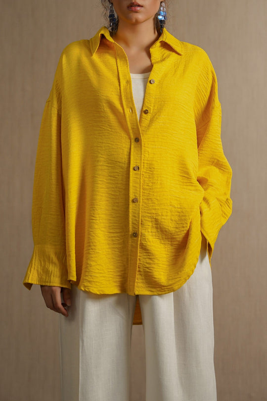 YELLOW SUNWASH SHIRT