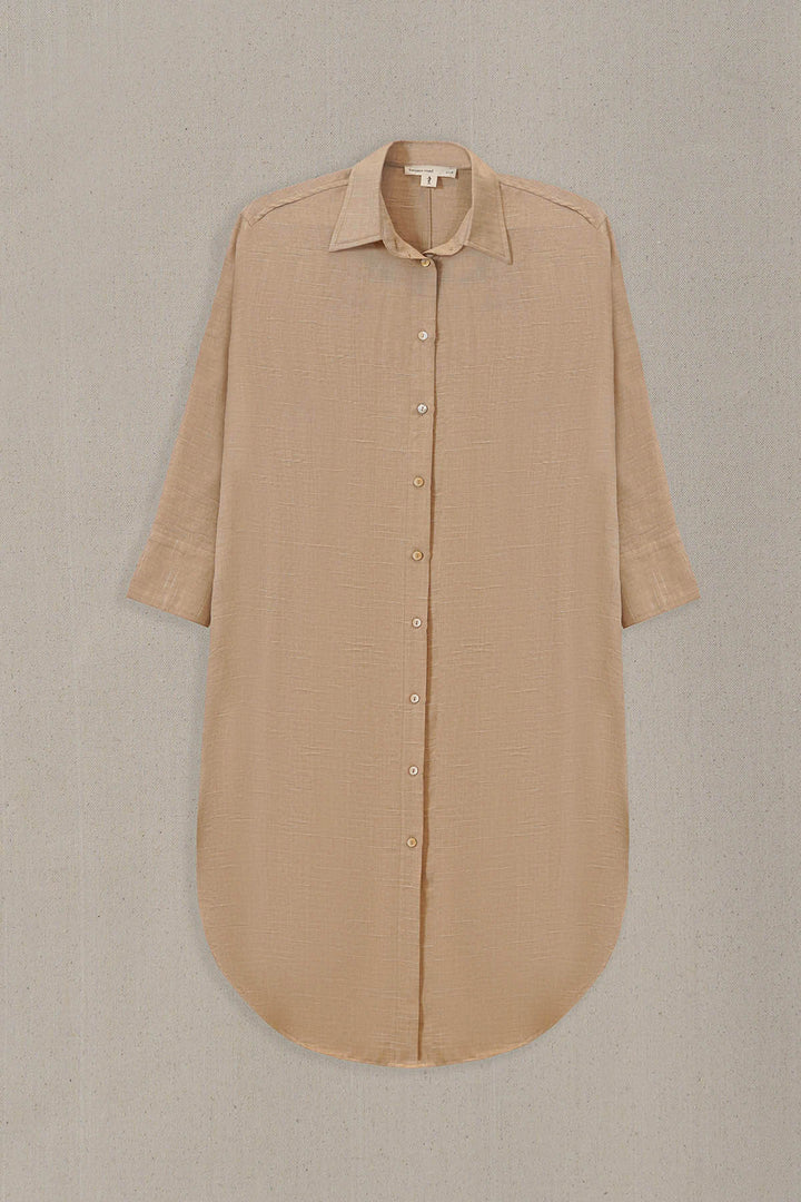 BEIGE STONE COAST LONG TUNIC