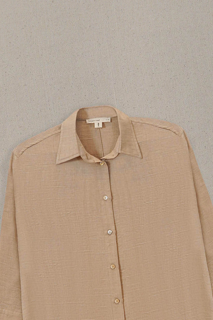 BEIGE STONE COAST LONG TUNIC