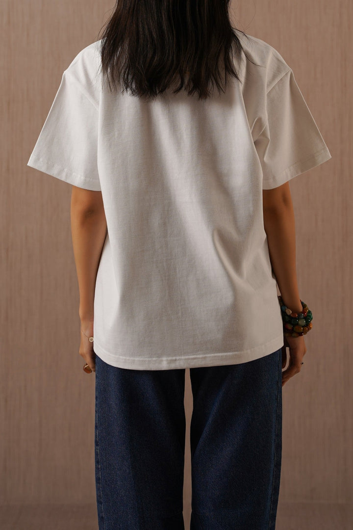 WHITE BANANA ROAD OPENER TEE