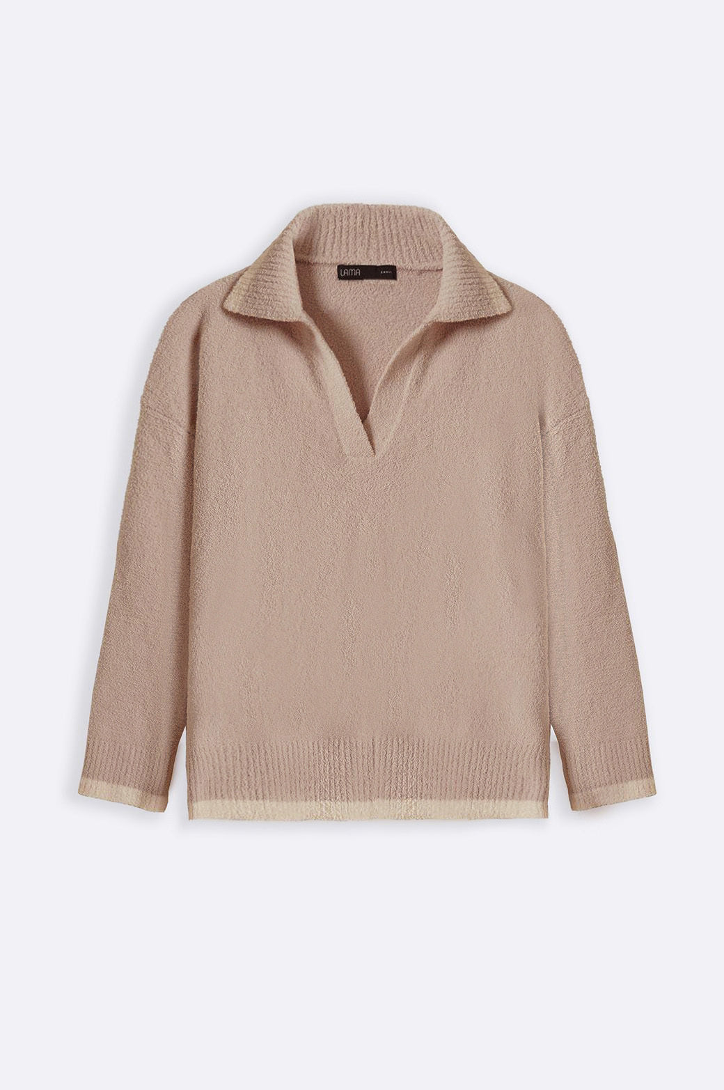 BEIGE MINKY LOUNGE JUMPER