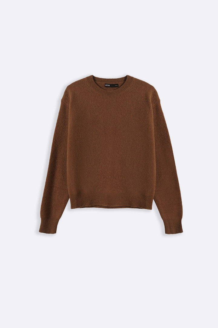 CAMEL PURE WOOL JUMPER
