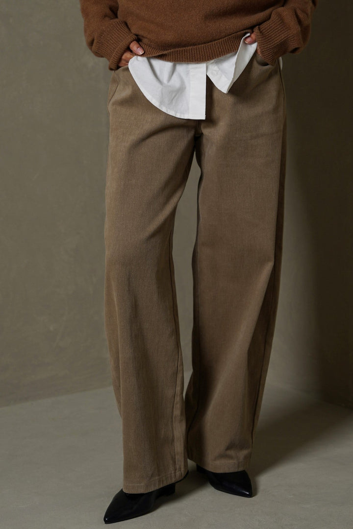 SAND BARREL PANTS