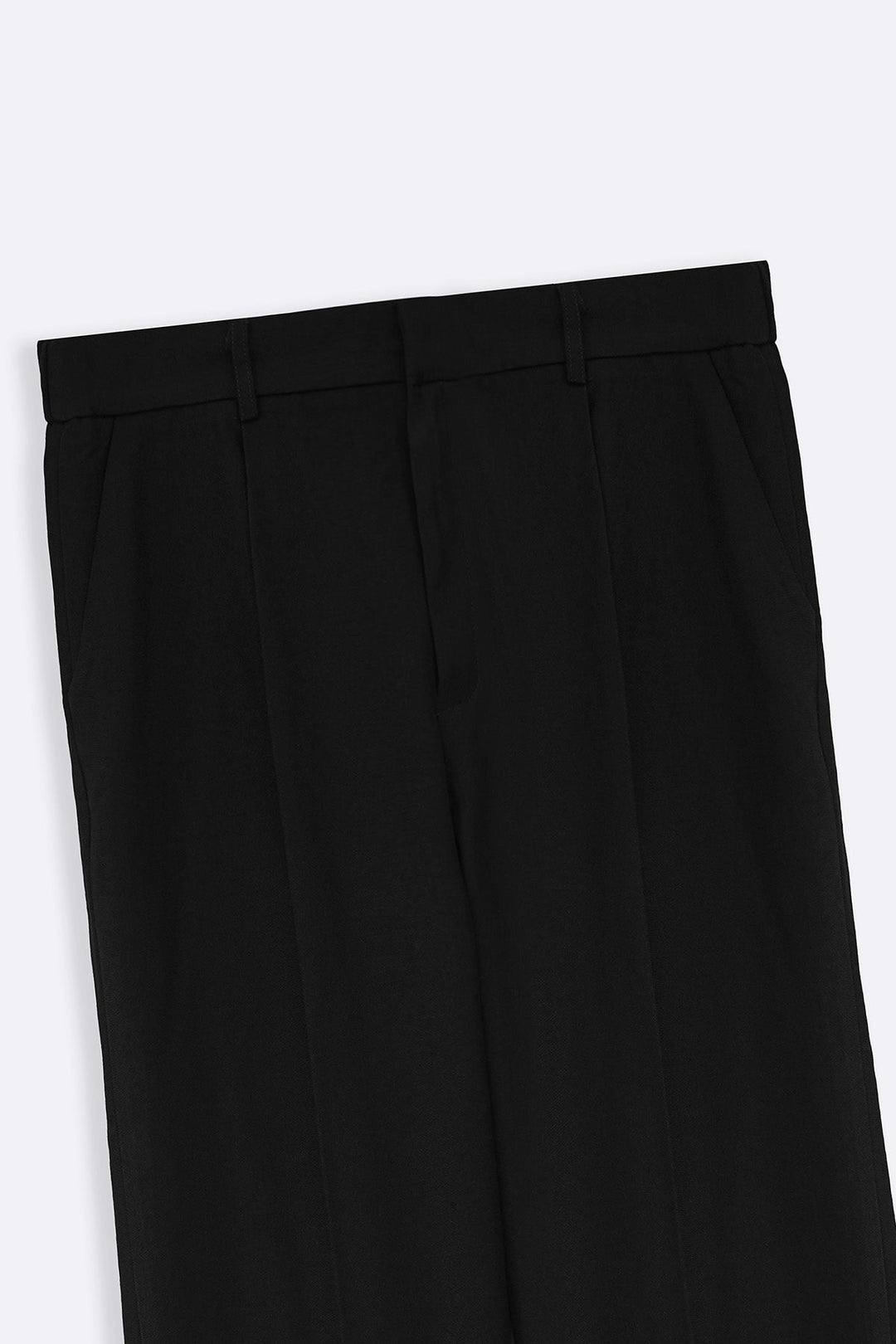 BLACK TAILORED SLIM PANTS