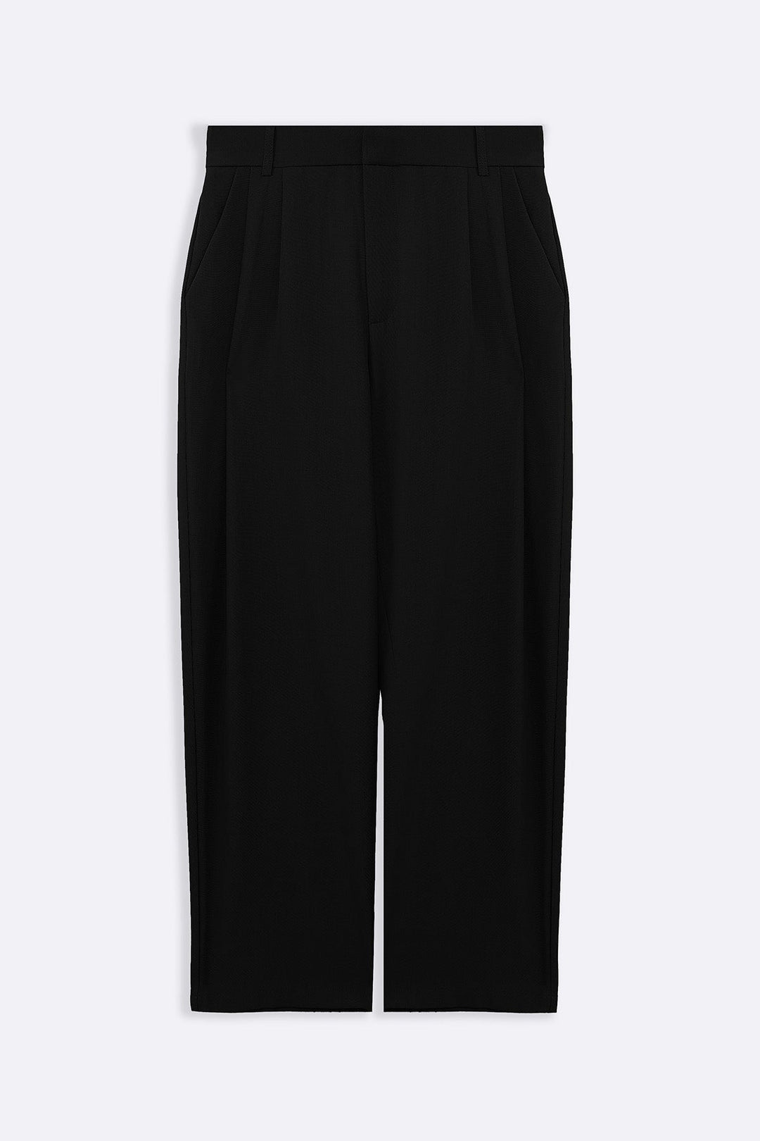 BLACK CLASSIC DART PANTS