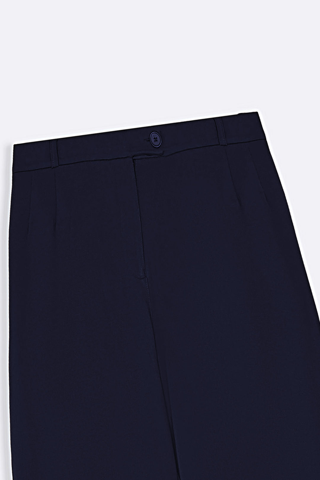 BLUE STRAIGHT LEG PANTS