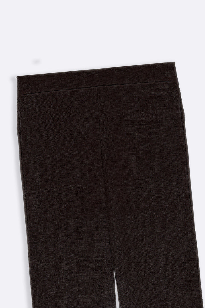 COFFEE TEXTURED PANTS