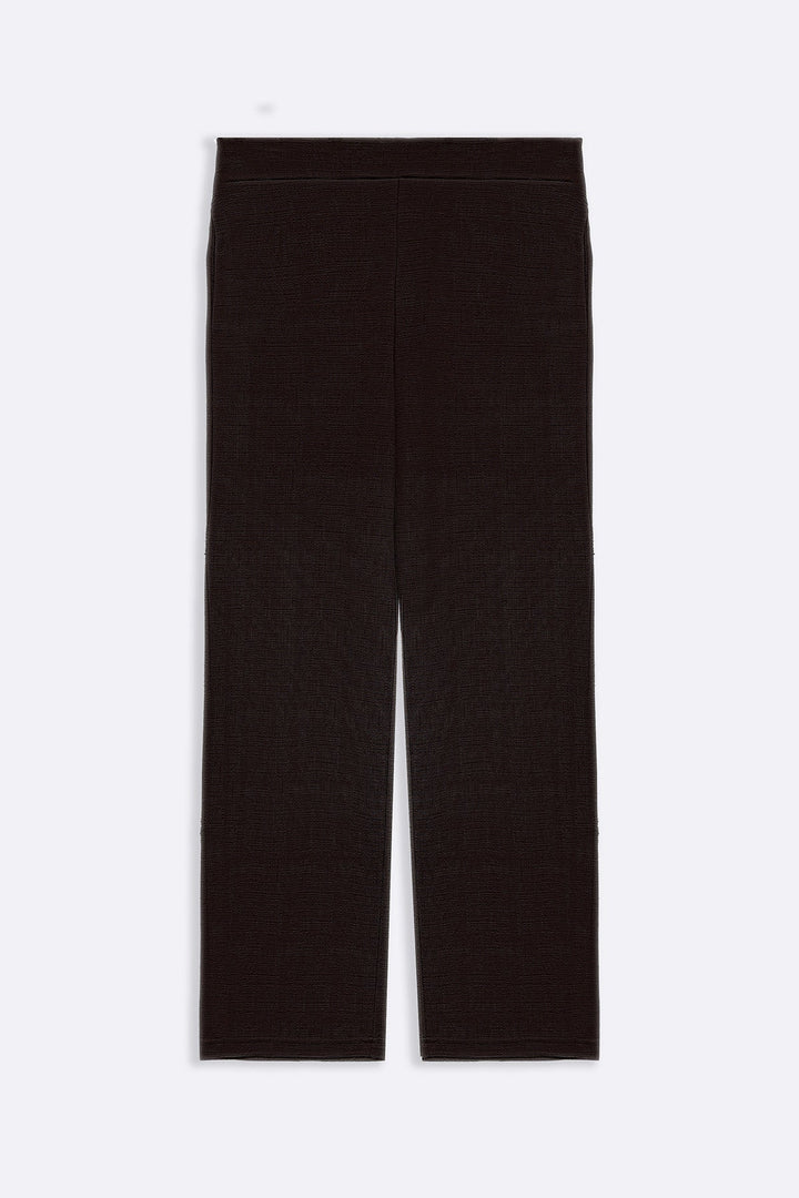COFFEE TEXTURED PANTS