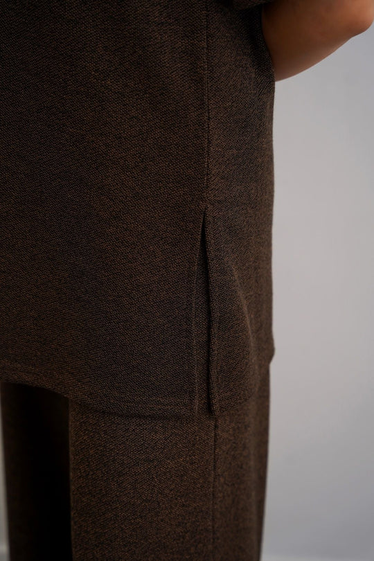 DARK BROWN TERRA PANTS