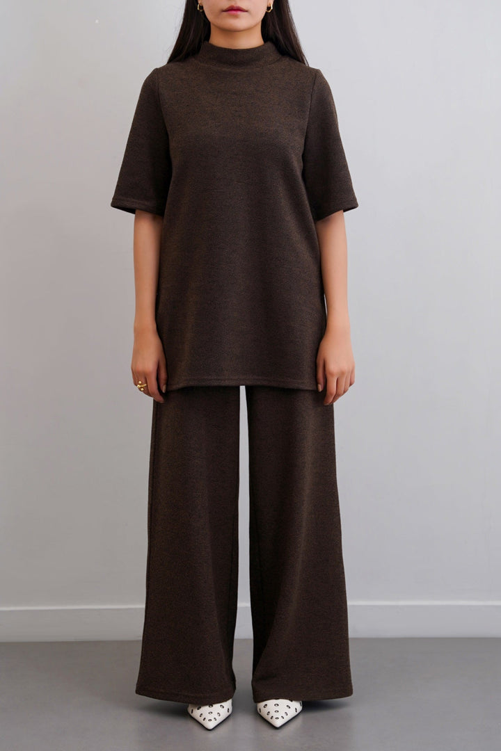 DARK BROWN TERRA PANTS