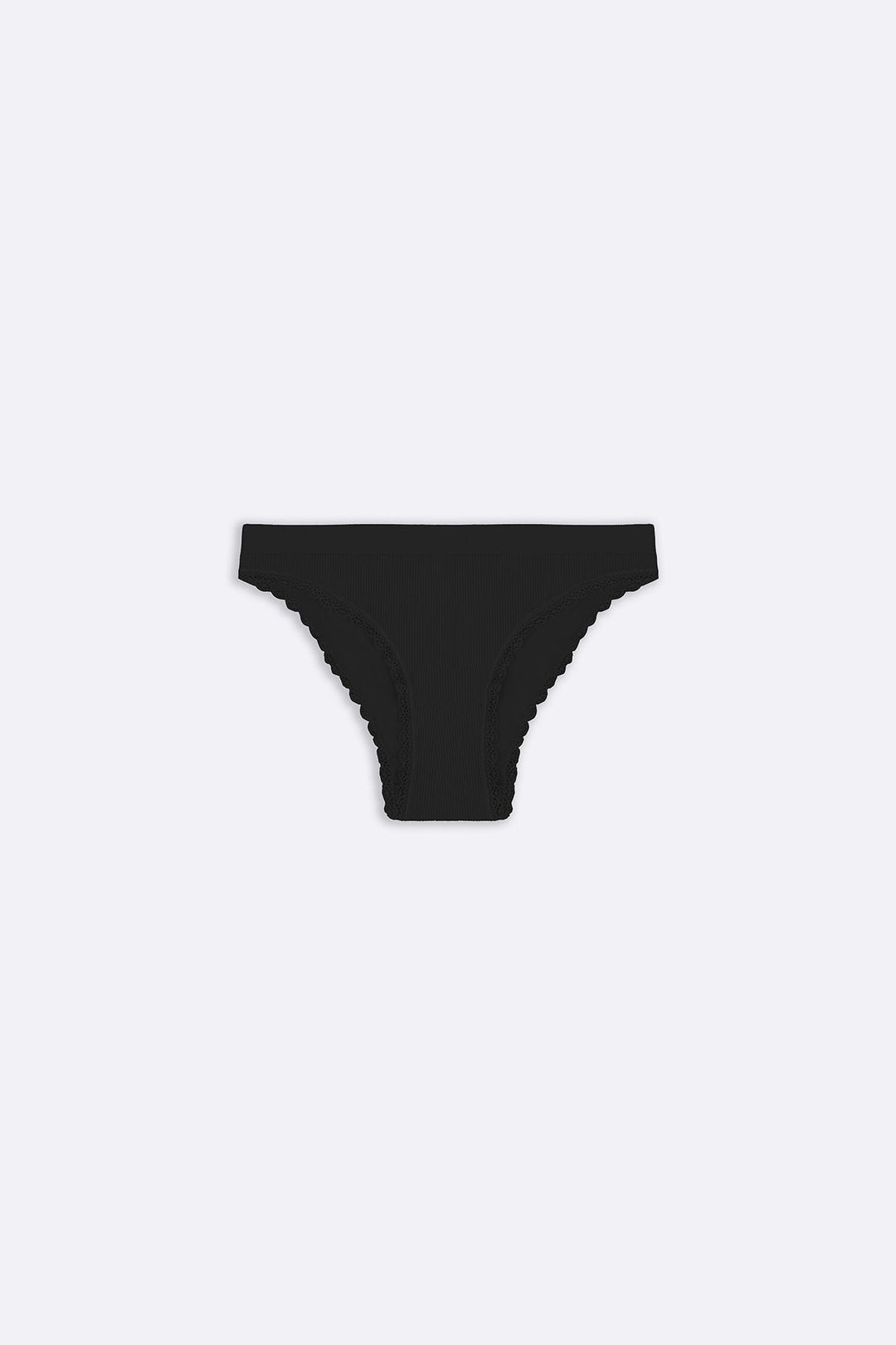 BLACK LACE BRIEF