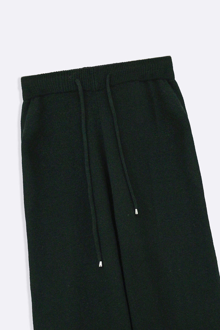 DARK GREEN LOUNGE PANTS