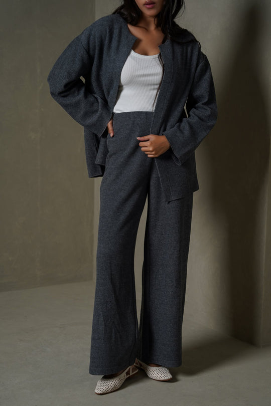 CHARCOAL CLOUD LOUNGE PANTS