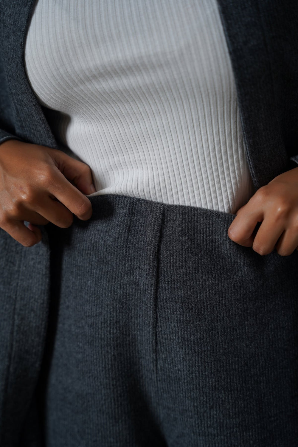 CHARCOAL CLOUD LOUNGE PANTS