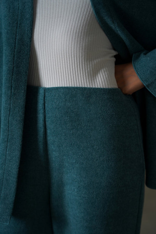 FOREST GREEN CLOUD LOUNGE PANTS