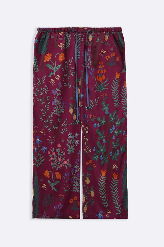 MAROON LEMON JUNGLE PANTS