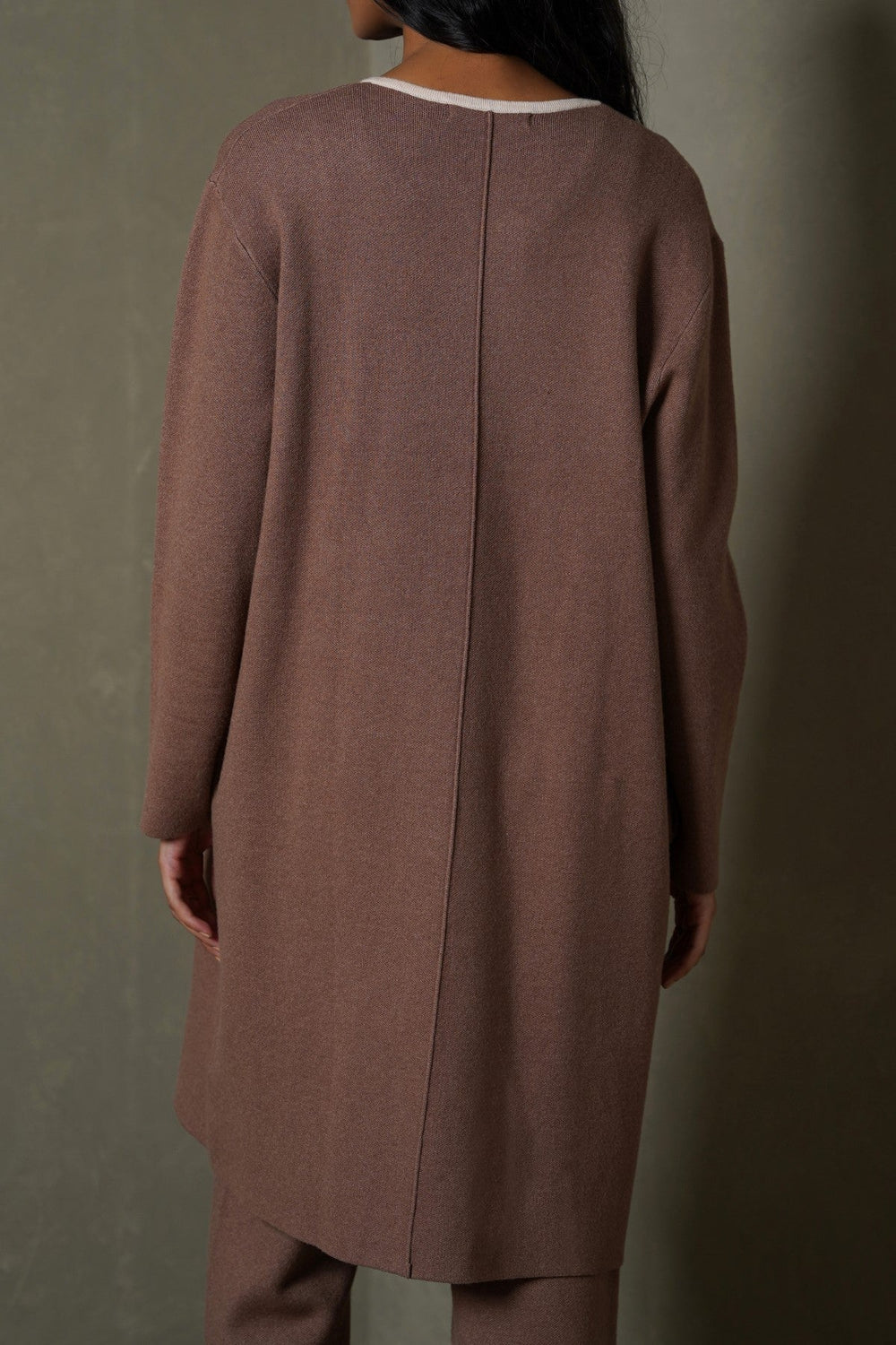 KHAKI DUNE CARDIGAN