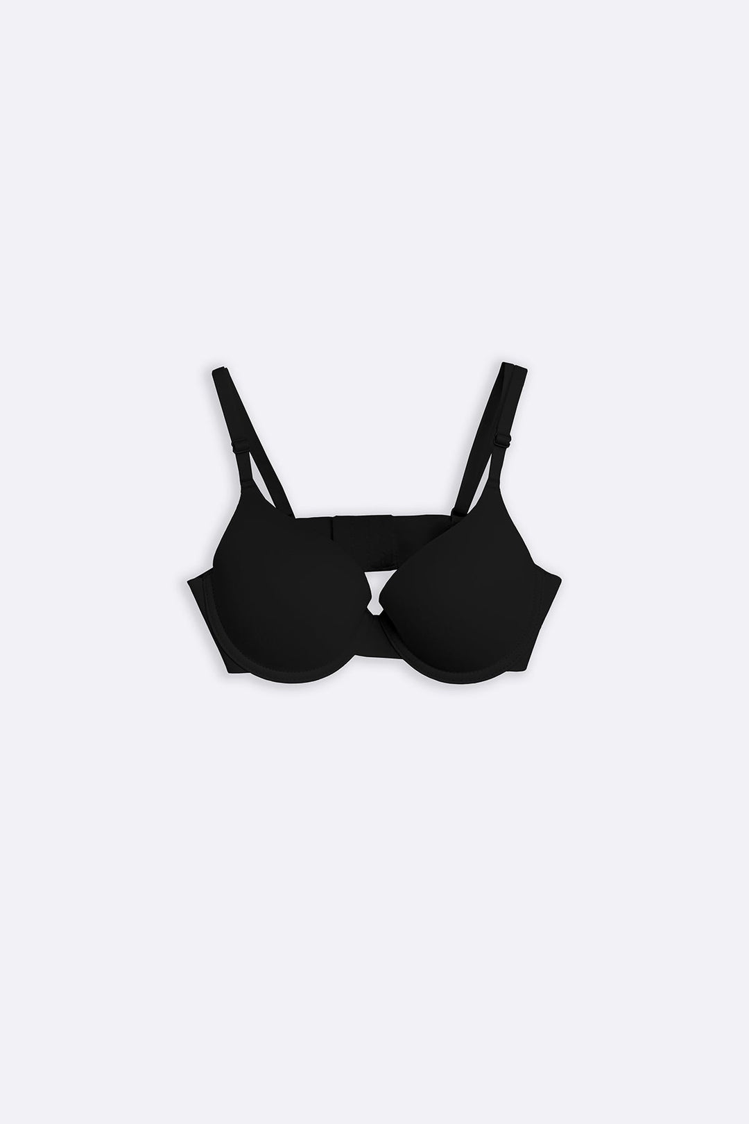 BLACK T-SHIRT BRA