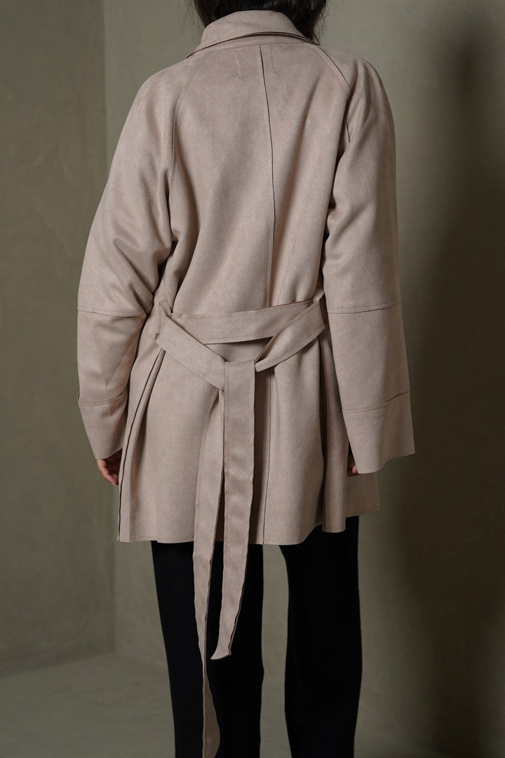 GRAVEL ARLO SUEDE TRENCH