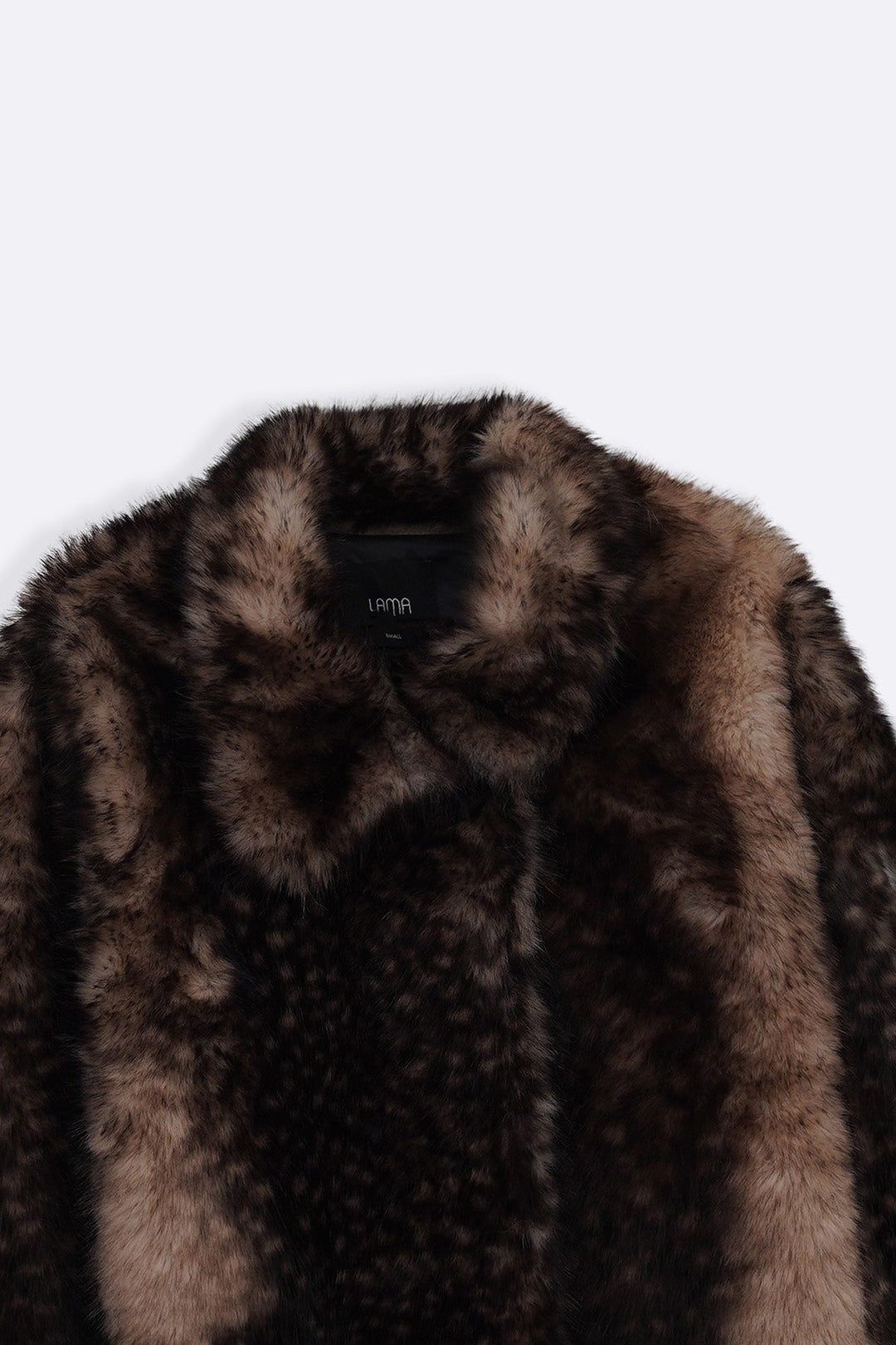 BROWN BAMBI FAUX FUR COAT