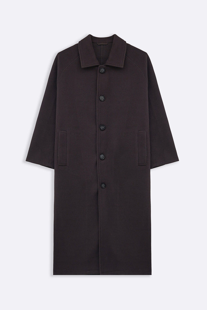 DARK BROWN DAILY SOFT COAT