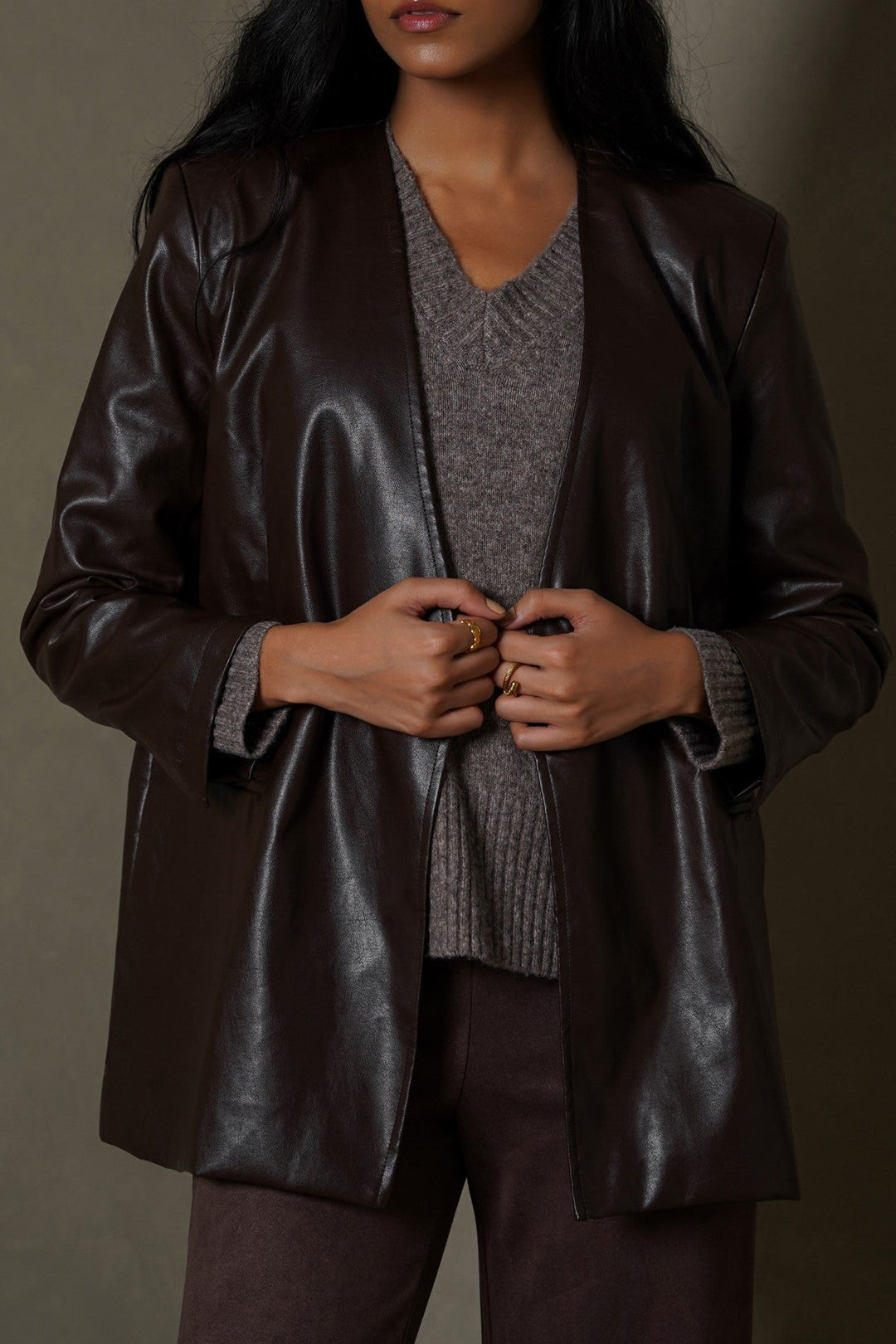 BROWN THE ELM BLAZER