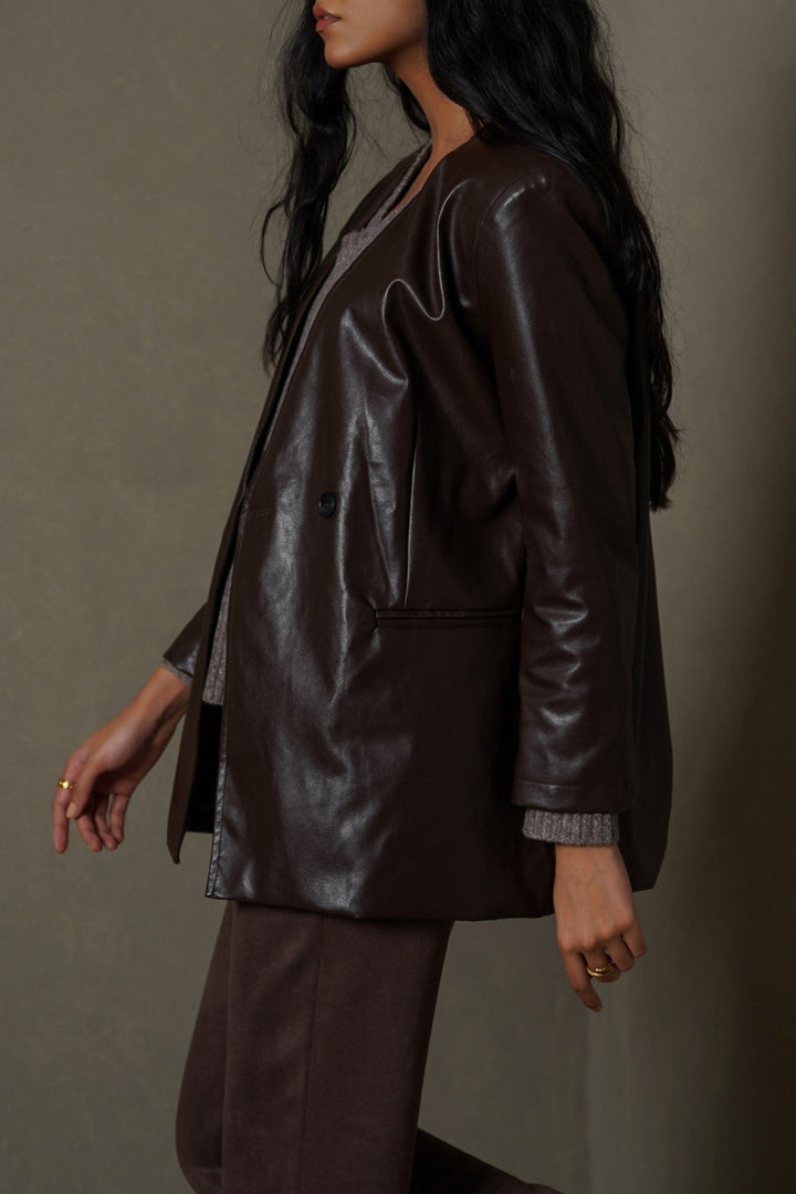 BROWN THE ELM BLAZER
