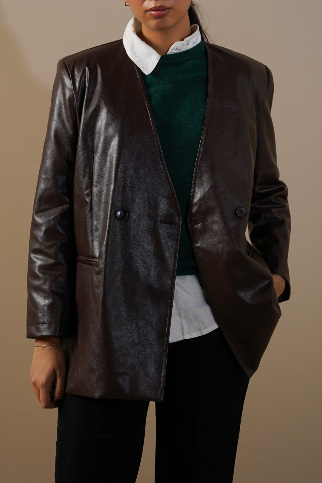 BROWN THE ELM BLAZER