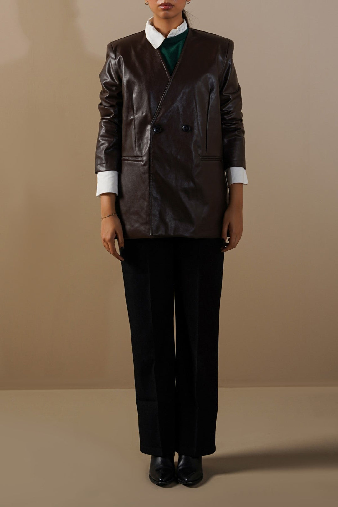BROWN THE ELM BLAZER