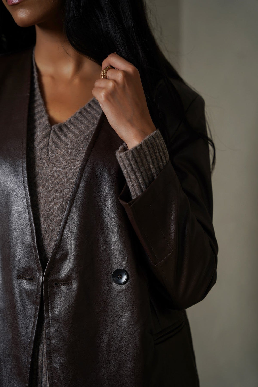 BROWN THE ELM BLAZER